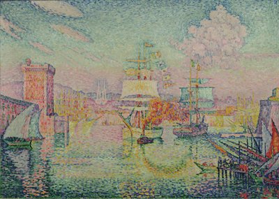 Entrance to the Port of Marseille by Paul Signac